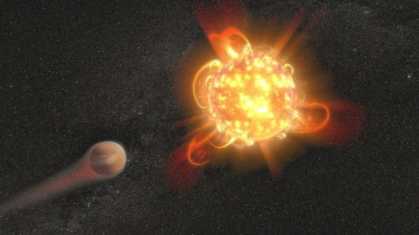 Внеземная жизнь могла быть уничтожена вспышками на молодых звездах