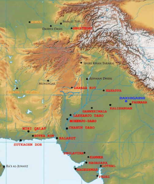 Расшифровка генома сделала происхождение хараппской цивилизации загадочным