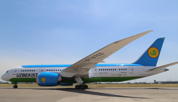 
«Узбекские авиалинии» увеличат в августе частоту рейсов Ташкент — Нью-Йорк
