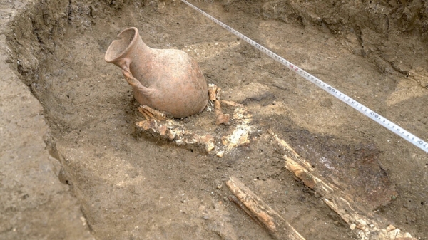 Под Краснодаром найдена могила древнего сарматского воина