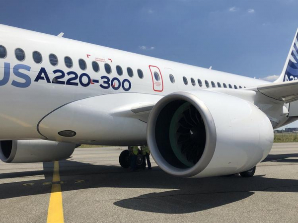 
Авиакомпания Air France закупит более полусотни новейших самолетов Airbus А-220
