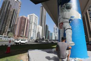 Метро Дубая превратится в галерею под открытым небом 