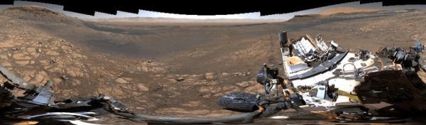 Curiosity прислал наиболее детальную панораму Марса