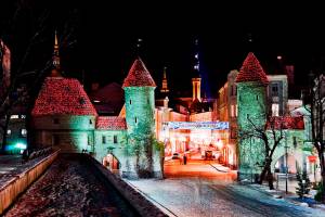 Чем порадует туристов новогодняя ночь в Таллине: праздничная программа