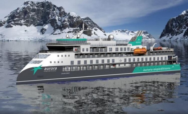 
Aurora Expeditions объявила о первом субантарктическом круизе на новом лайнере
