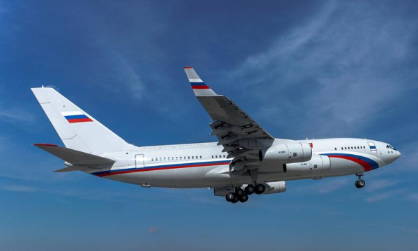 
Российский самолет Ил-96 на этой неделе совершил посадку в Вашингтоне
