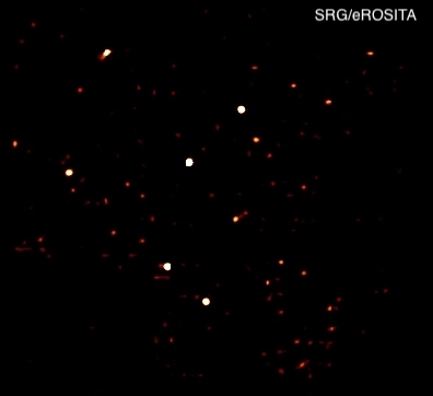 Телескоп «Спектр-РГ» прислал снимок внегалактического неба