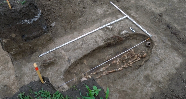 Под Краснодаром найдена могила древнего сарматского воина