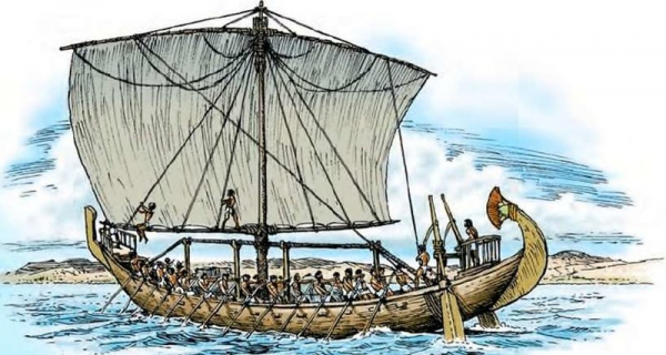 Найдена мачта лодки Тутанхамона