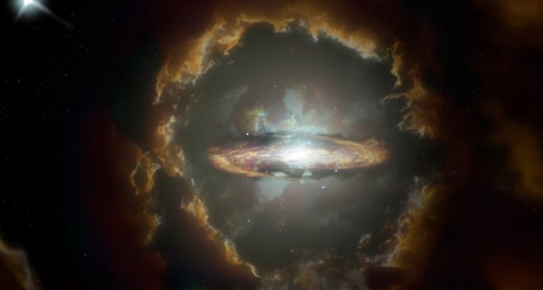 Найдена одна из древнейших галактик во Вселенной