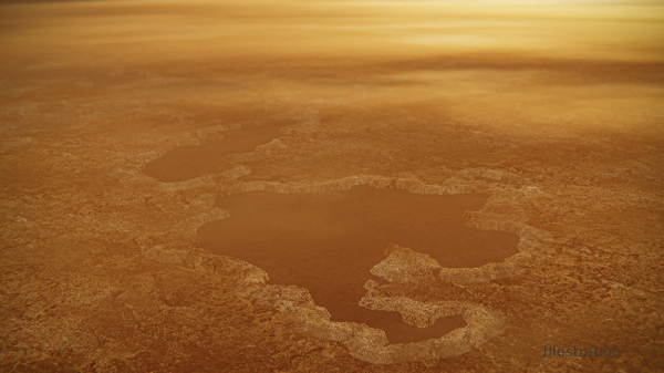 Необычные озера на Титане могут быть кратерами от взрывов
