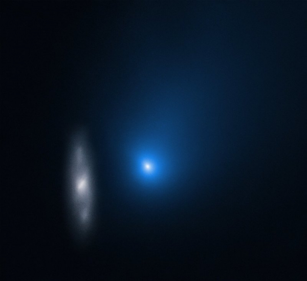 «Хаббл» получил удивительные снимки первой межзвездной кометы