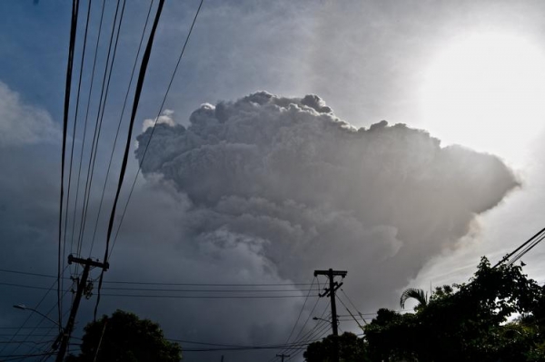 
На Карибах произошло извержение вулкана Ла-Суфриер
