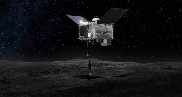 Как корабль OSIRIS-REx возьмет пробу грунта с астероида Бенну