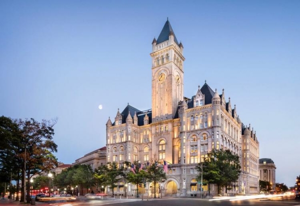
Бывший отель Trump International в Вашингтоне открылся как шикарный Waldorf Astoria
